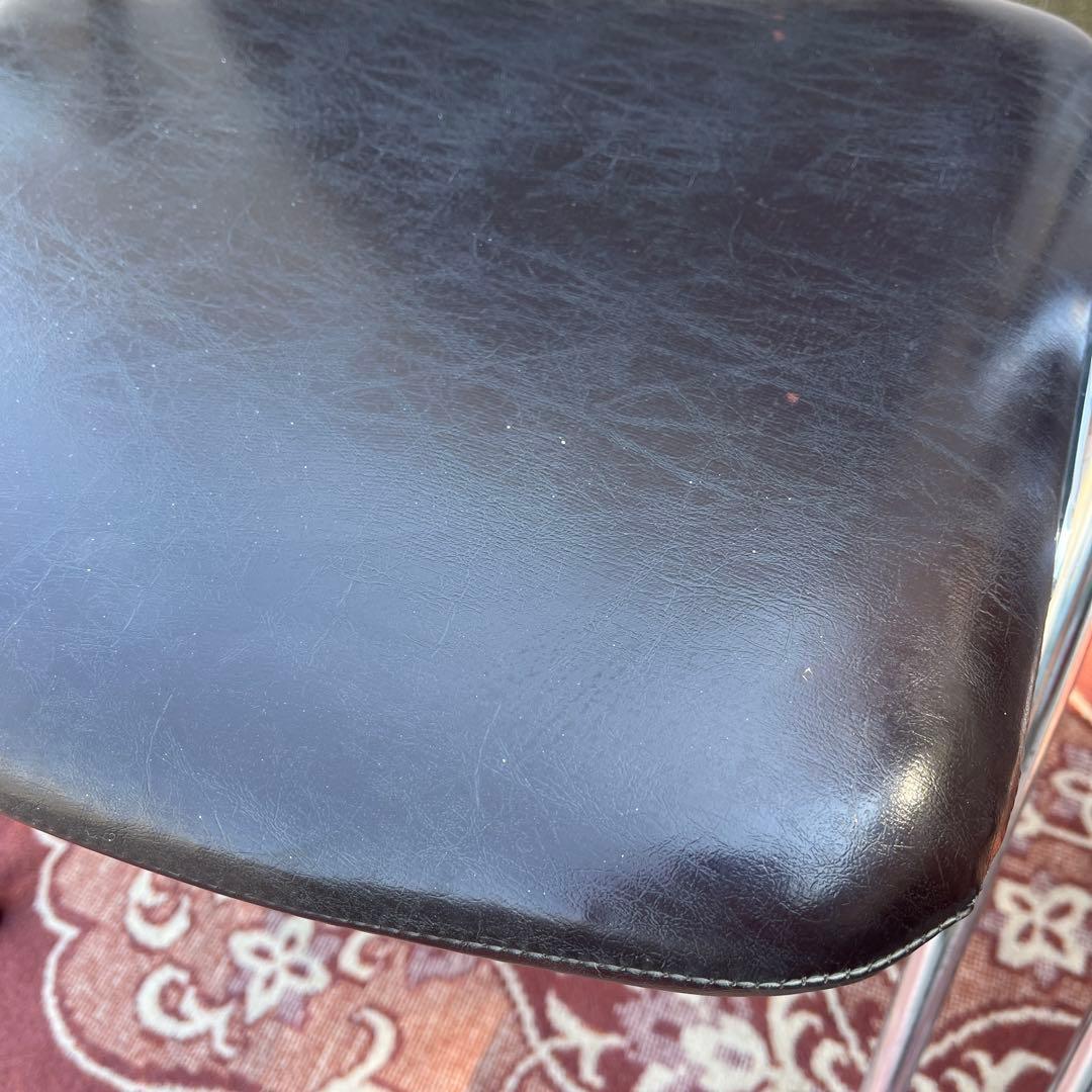 古家具 2点セット◾️KOKUYO 折り畳み椅子/ フォールディングチェア C