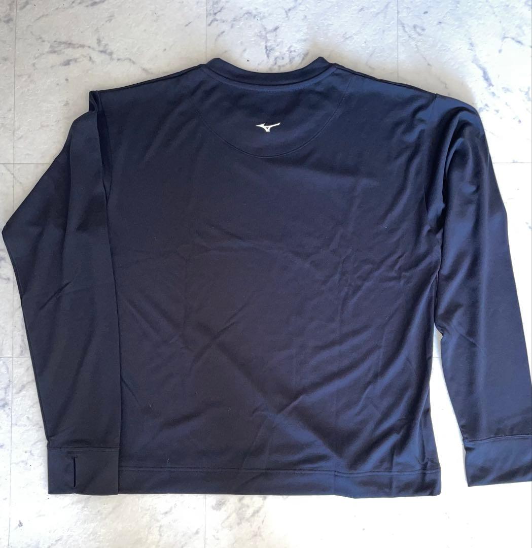 新品【マーガレットハウエル× ミズノ】 長袖カットソー メンズブラック L