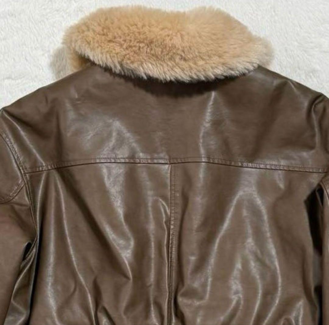 美品　SNIDEL スナイデル　バリエボンバージャケット　2024 茶色　秋冬