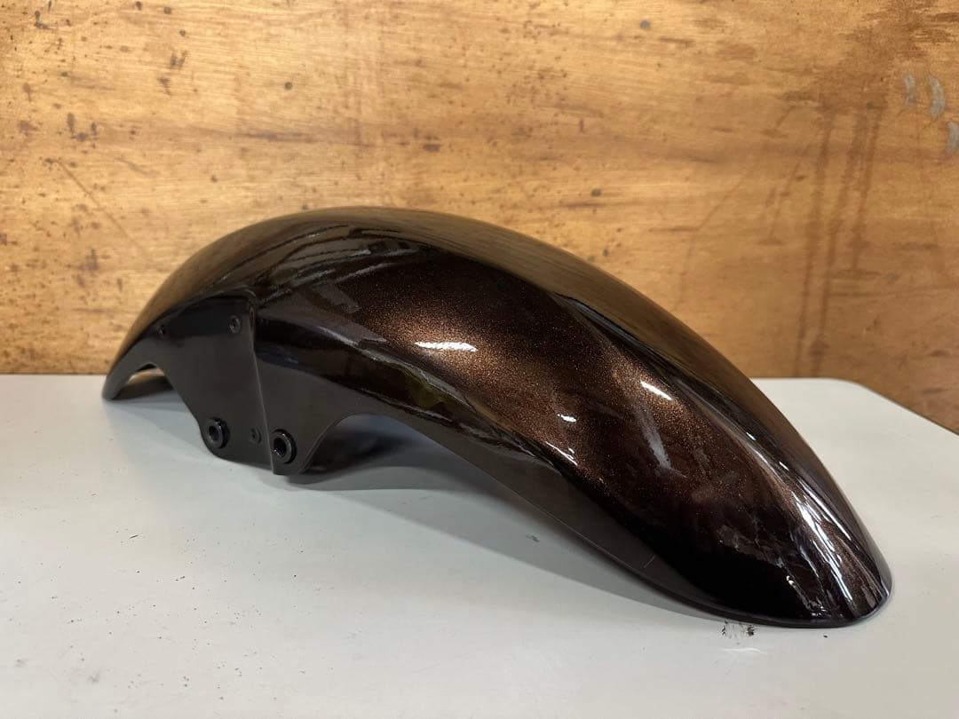 カワサキ　ゼファー400 フロントフェンダー　火の玉カラー