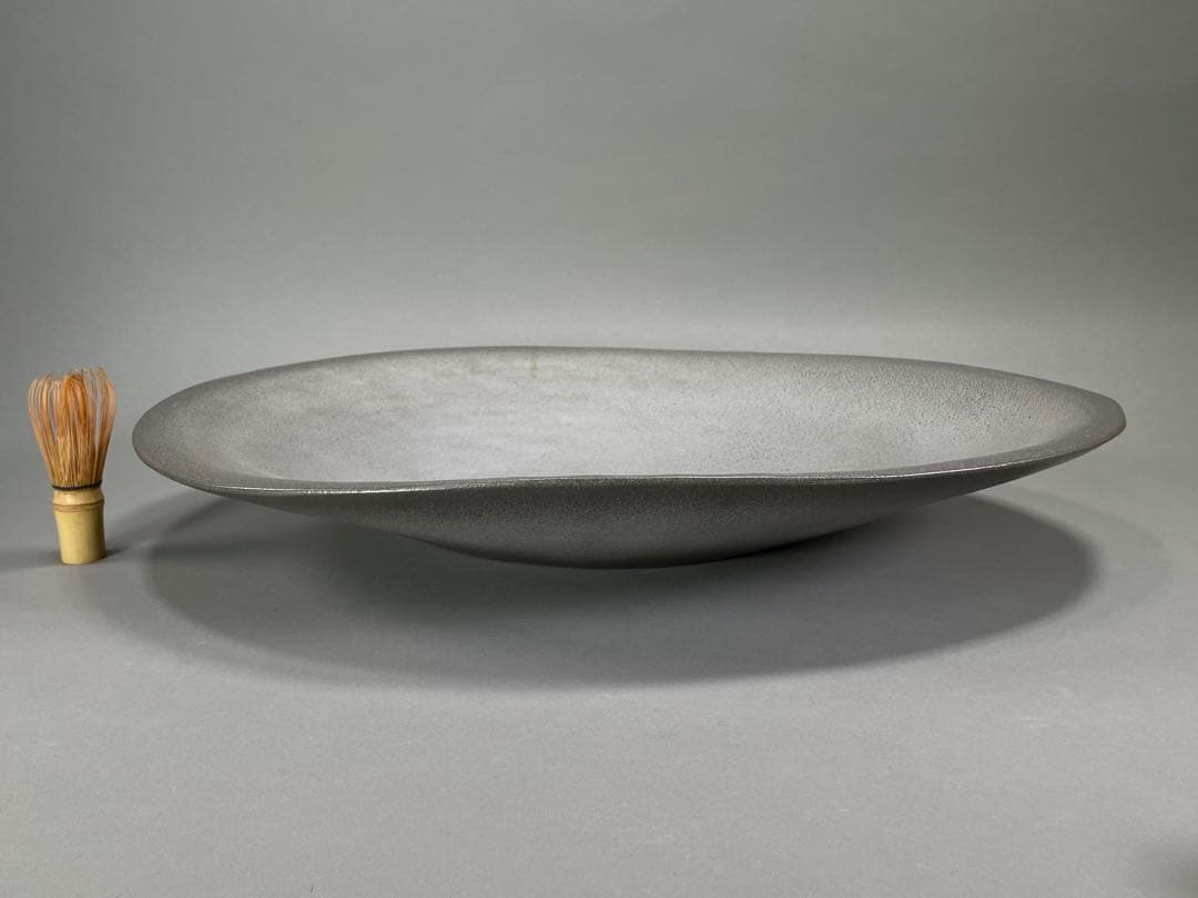 池坊　いけばな生花　生花.新風体 陶器花器　大きな花器　直径56.7cm華道具