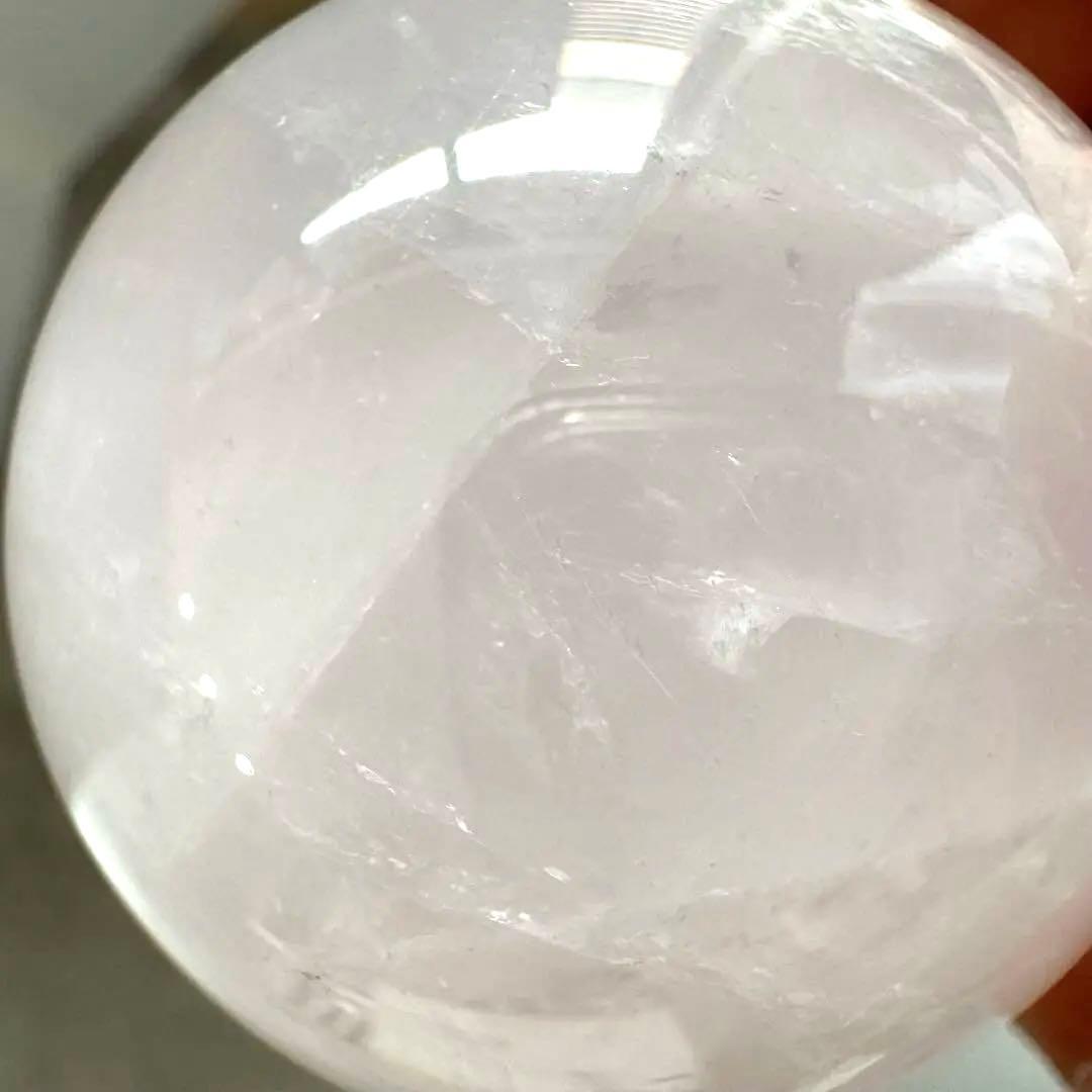 ペリウィンクル　ローズクォーツ　約47mm マダガスカル産