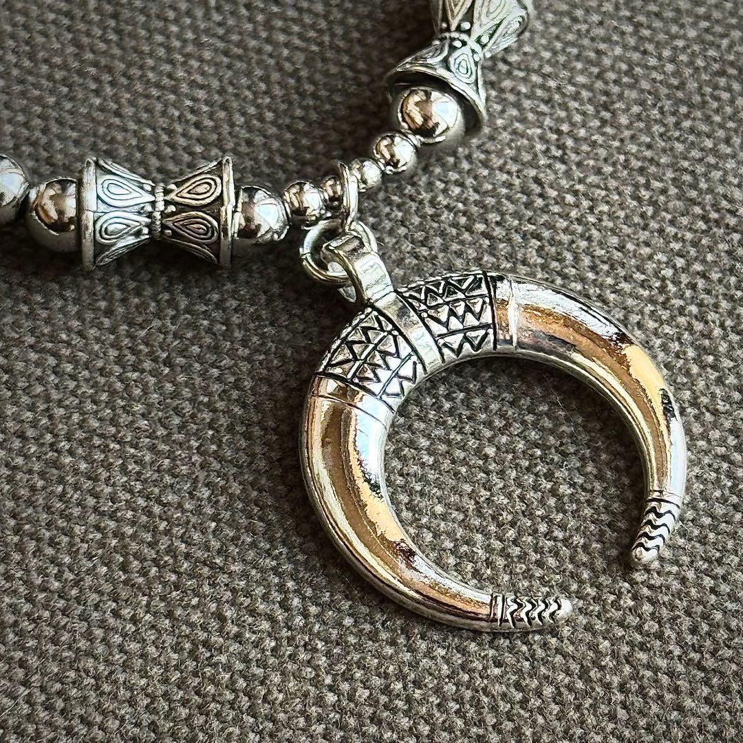 インディアンジュエリー　ナジャ　極太　ネックレス　ネイティブアクセサリー