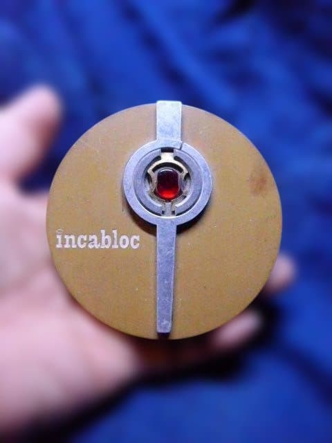 incabloc 円形デザイン 時計部品
