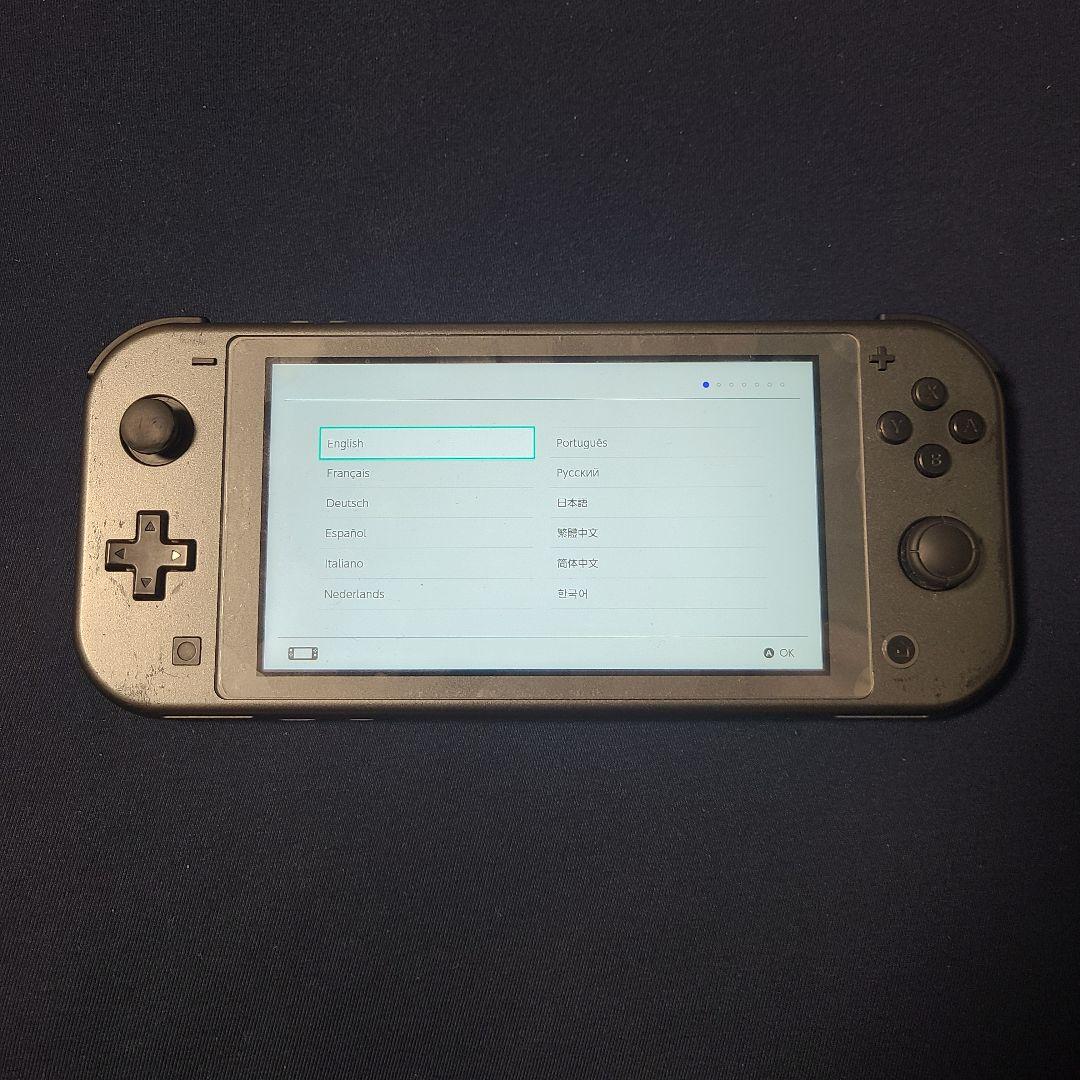 Nintendo Switch Lite ポケモンデザイン　ディアルガ　パルキア