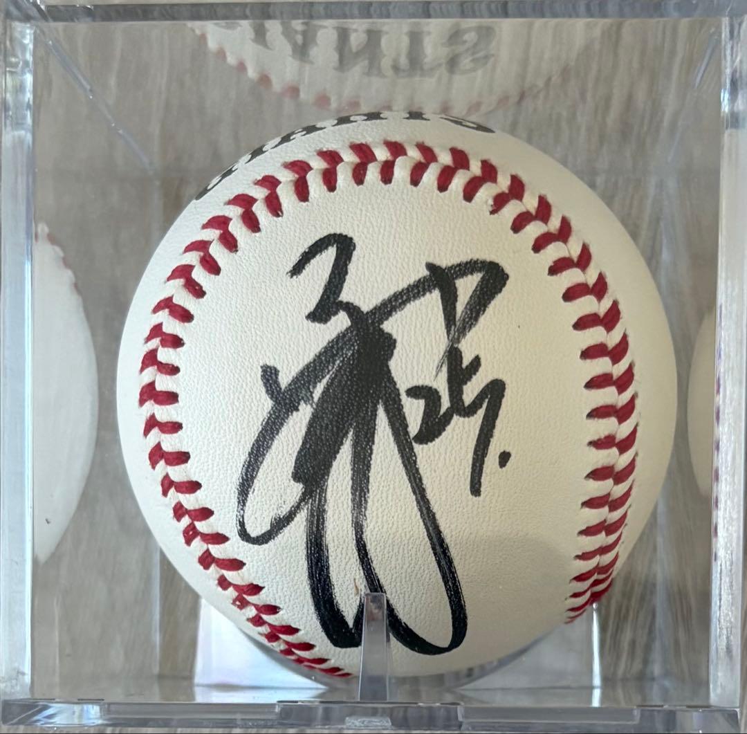 読売ジャイアンツ 岡本和真 直筆サインボール 巨人 blue jays 公式