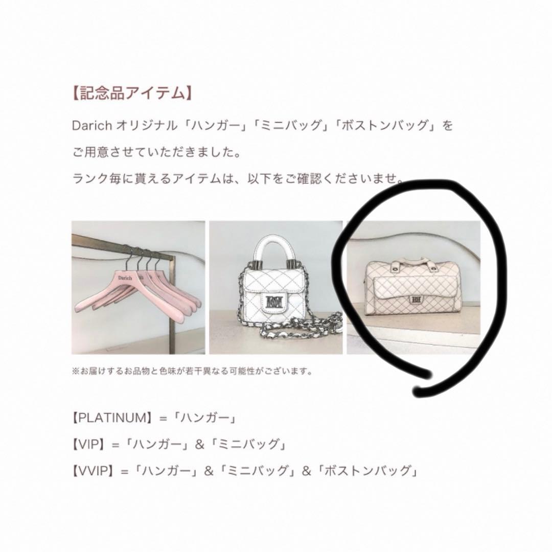 Darich VVIP特典 ボストンバッグ