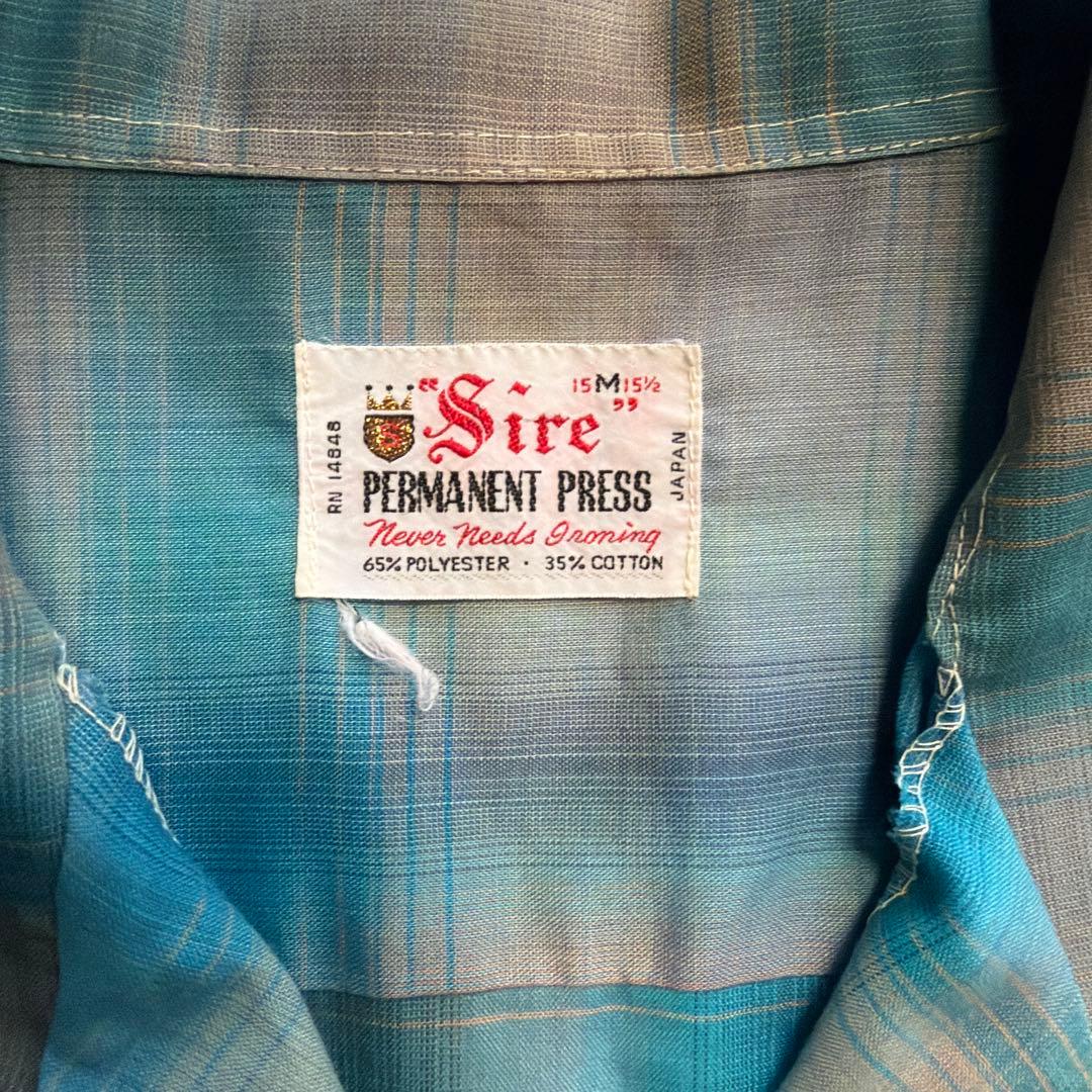 60's チェックシャツ