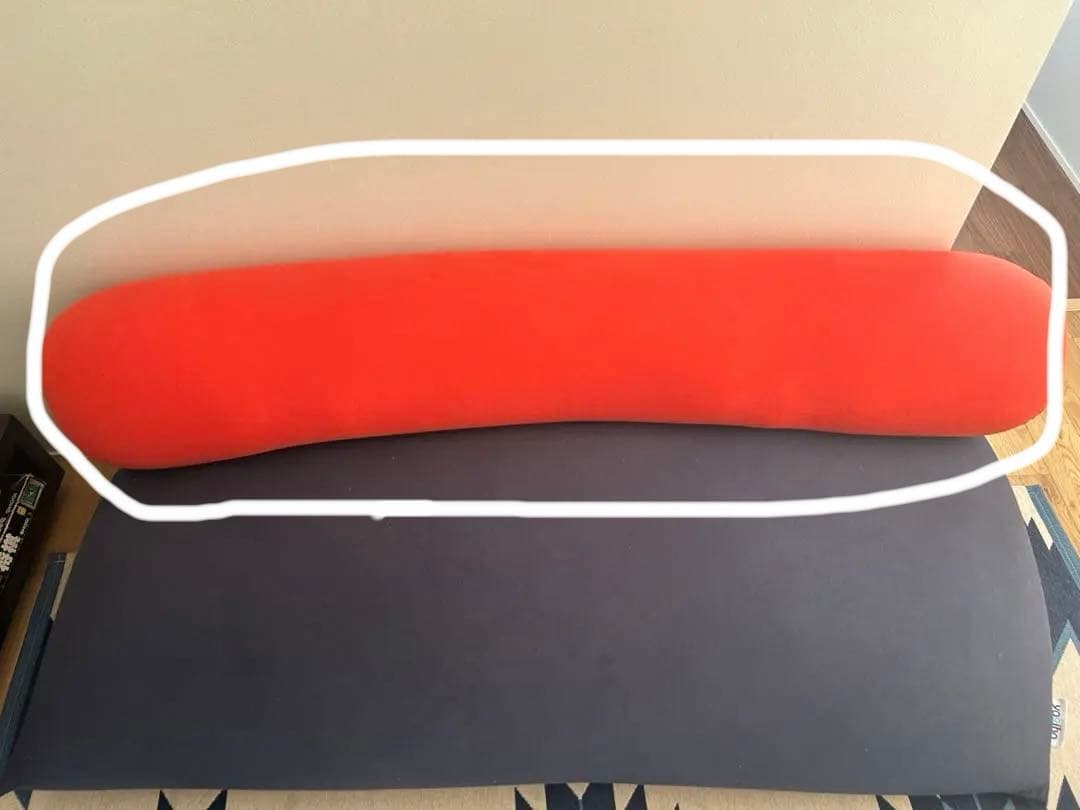 値下げしました！ほぼ未使用❤️ヨギボーロングクッション