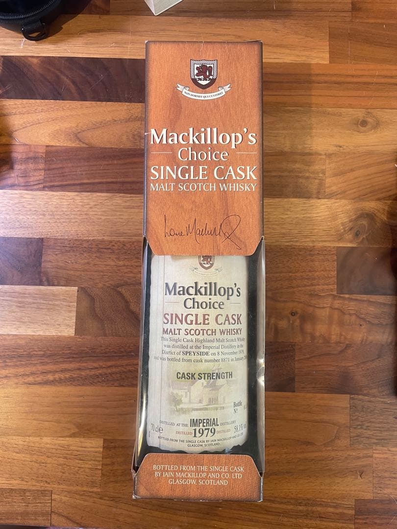 Mackillop's Choice シングルカスク 1979年製造
