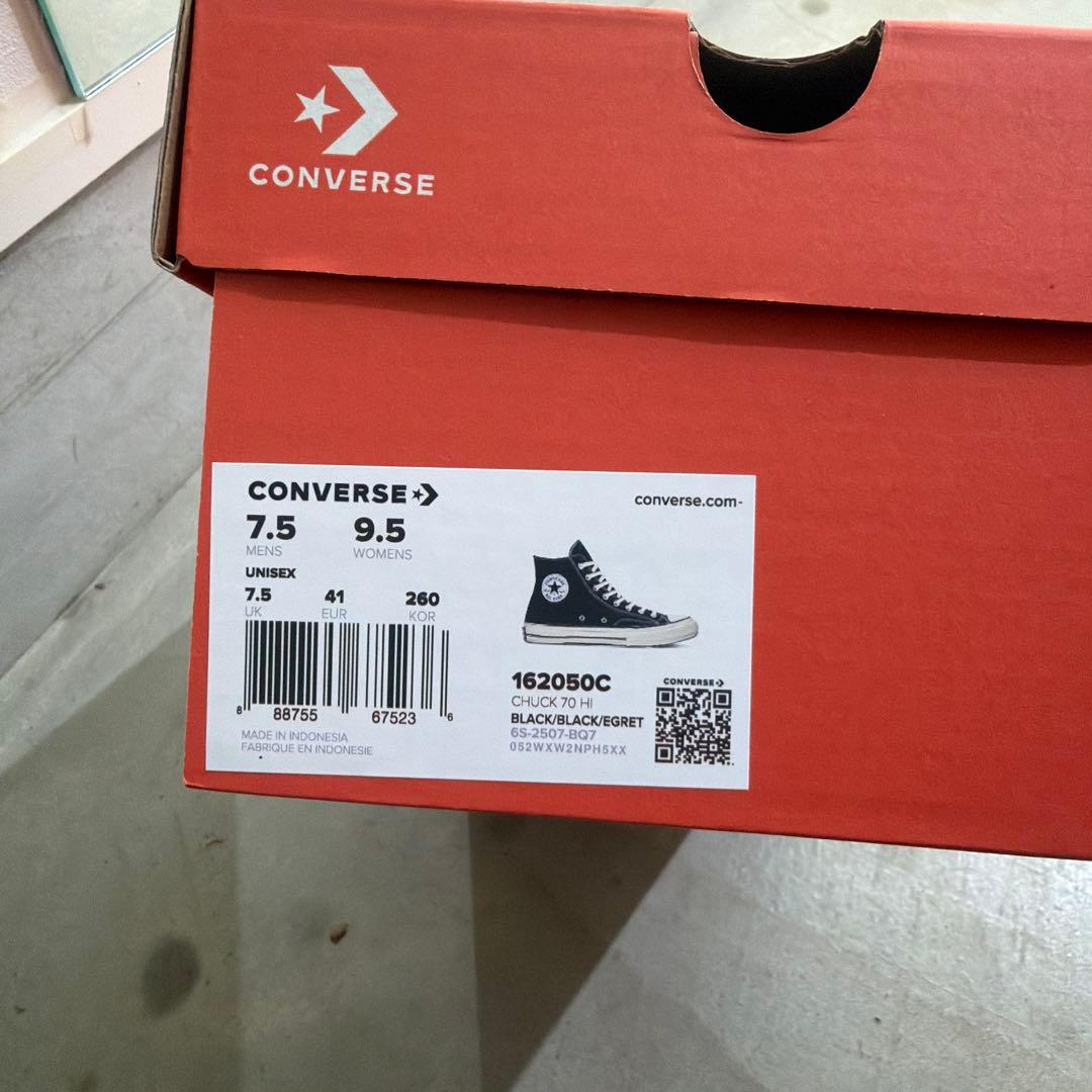 定番 CT70 コンバース チャックテイラー ハイカット 26.0cm 付属完備