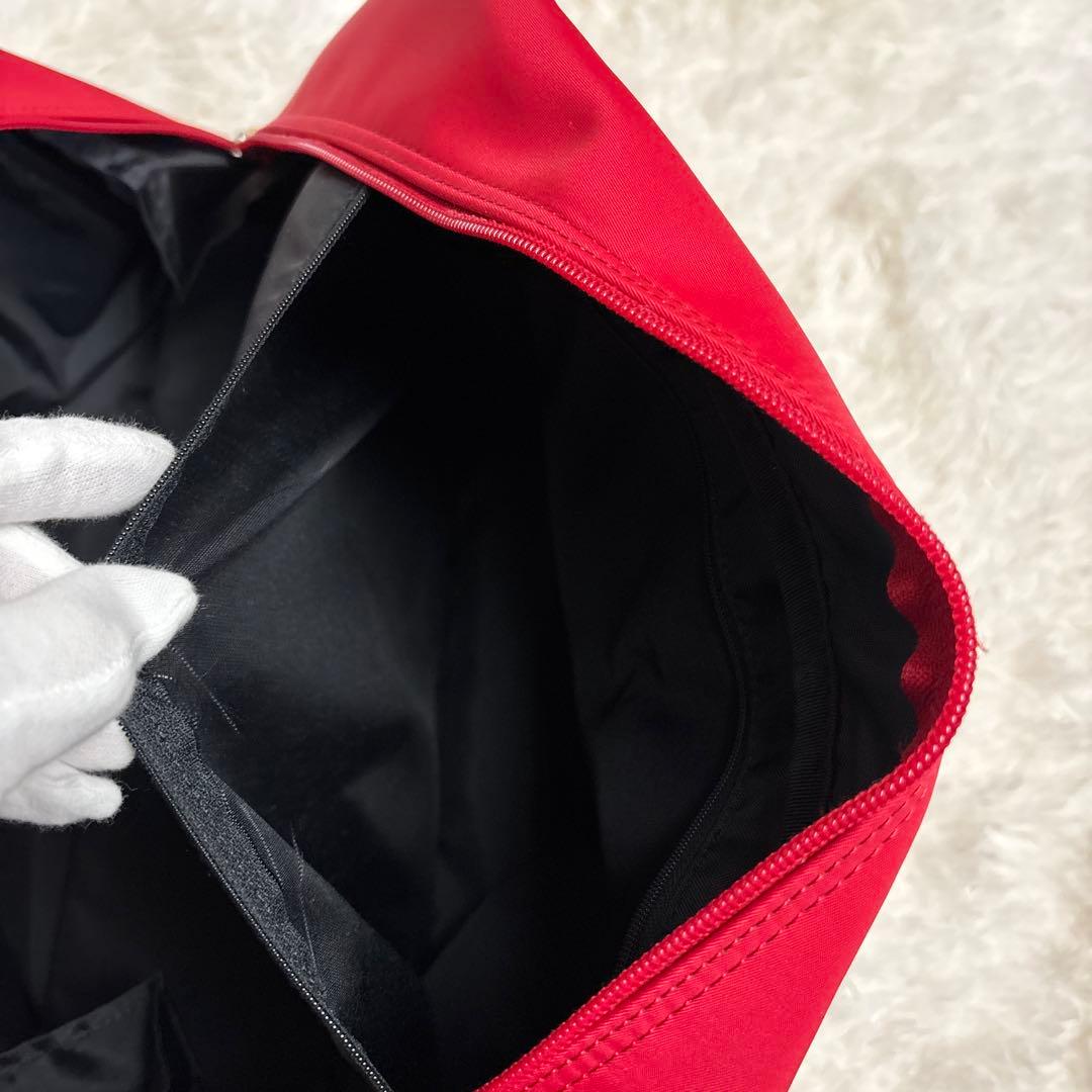 【美品】BURBERRY GOLF ボストンバッグ　ダッフルバッグ　レッド