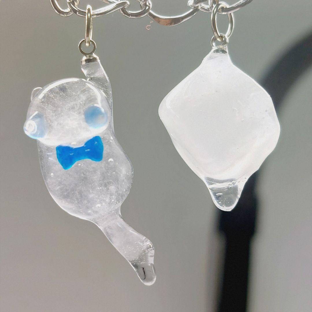 レジン　ハンドメイド　バッグチャーム