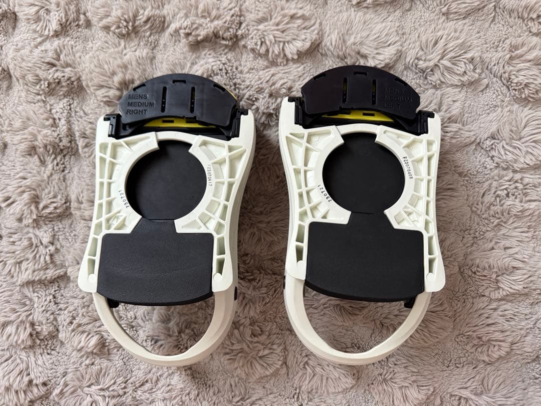 使用1回 バートン ステップオン burton STEPON メンズM 白