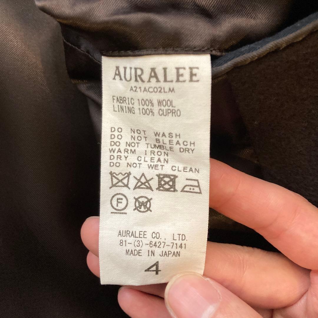 ジャケット・アウター DOUBLE CLOTH LIGHT MELTON COLLAR COAT