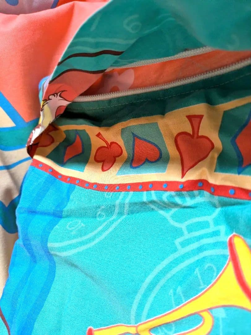 ディズニーシーツ　不思議の国のアリス　掛け布団カバー