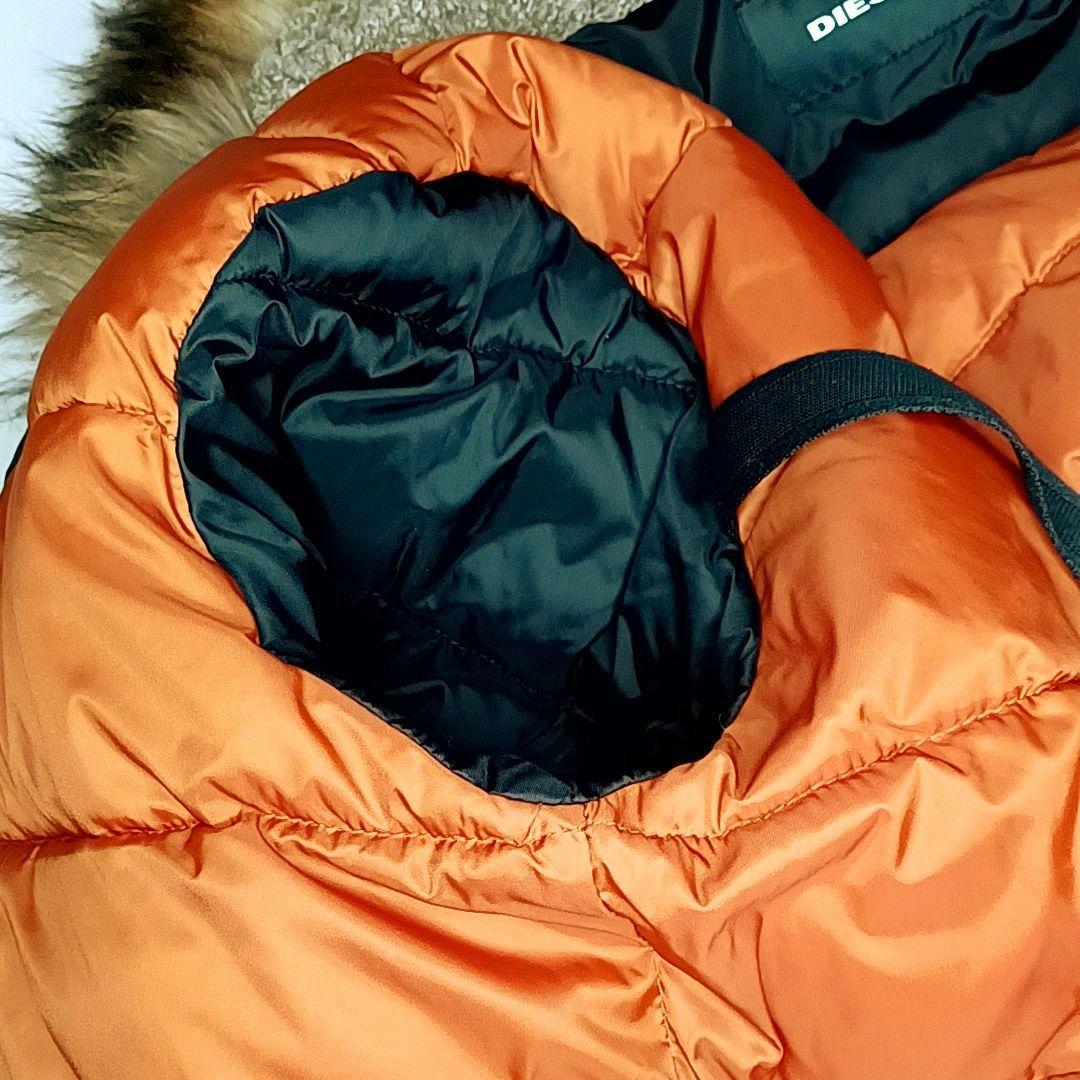 美品★DIESEL　ディーゼル　N-2B　N-3B　中綿　ミリタリー コート　黒