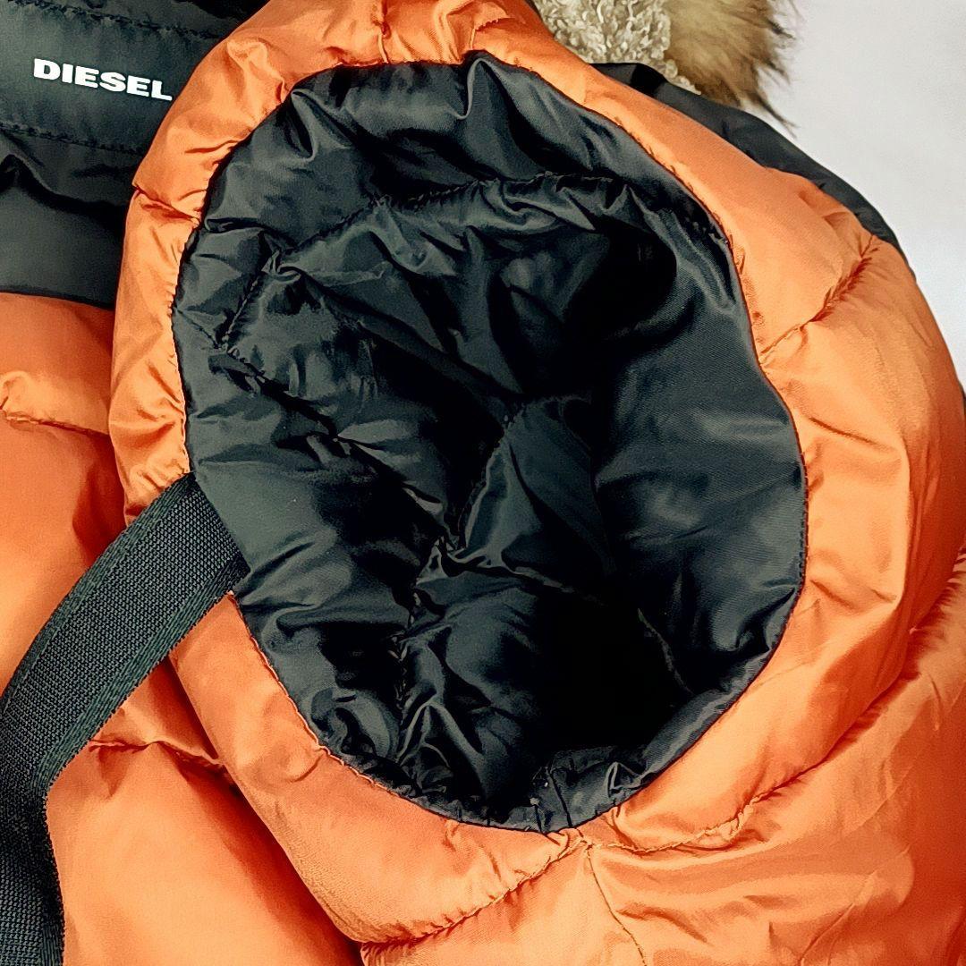 美品★DIESEL　ディーゼル　N-2B　N-3B　中綿　ミリタリー コート　黒