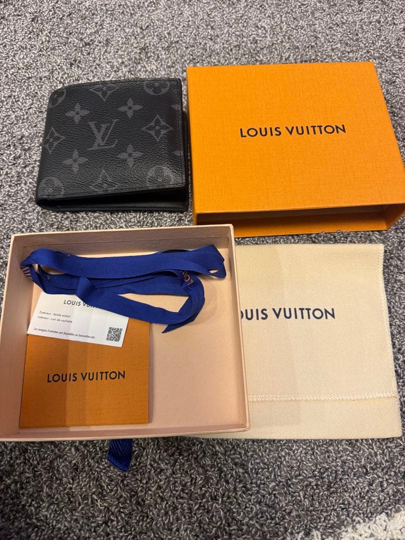 LOUIS VUITTON ポルトフォイユマルコ エクリプス 二つ折り財布