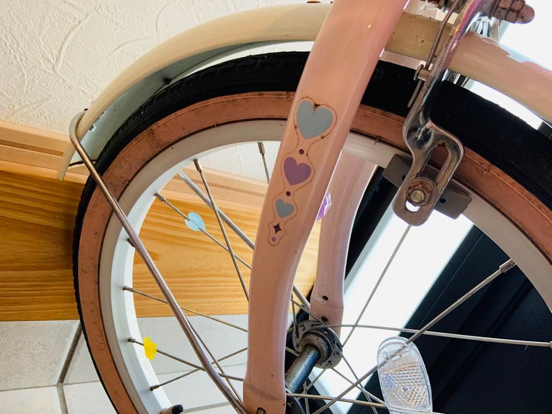 【引き取り限定】プリンセス　自転車　18インチ