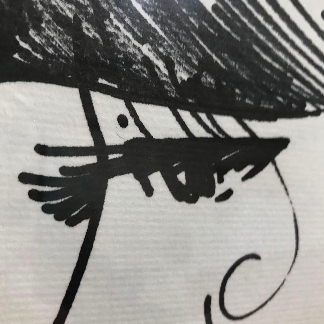 松本零士 サイン色紙 銀河鉄道999 メーテル