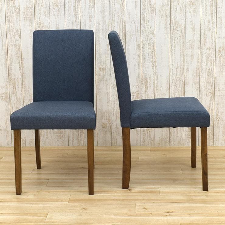 TR DC FAB　4脚　ダイニングチェア　グレー系＊ブラウン　ファブリック