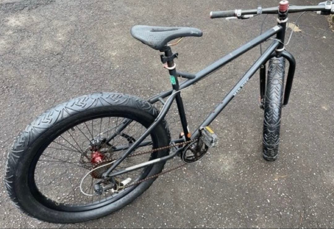 極太タイヤ　フィアット　自転車 福島市直接引き取り歓迎