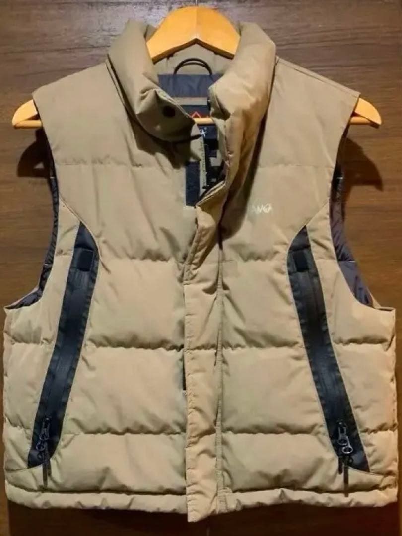 JEANSFACTORY×NANGA/別注 タキビダウンベスト　ナンガ