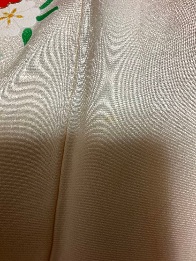 七五三　お正月　女の子　正絹　着物　長襦袢　肌着　7歳