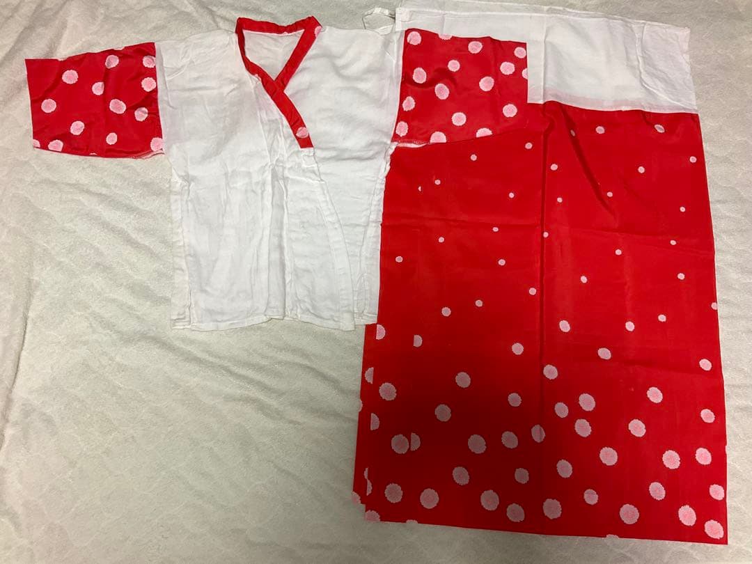 七五三　お正月　女の子　正絹　着物　長襦袢　肌着　7歳