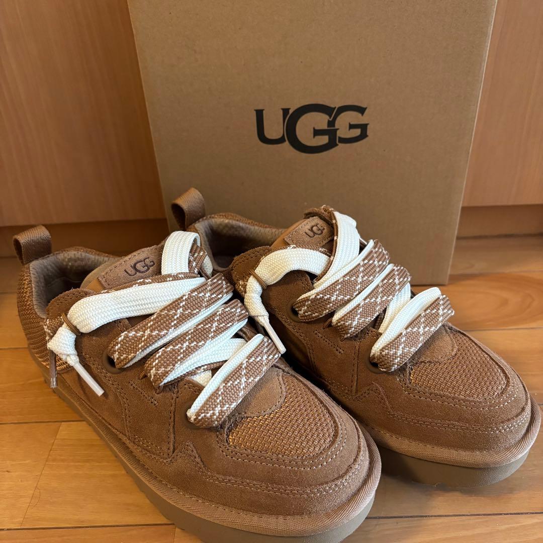 UGG スニーカー　24センチ　新品　未使用　箱付き　ブラウン