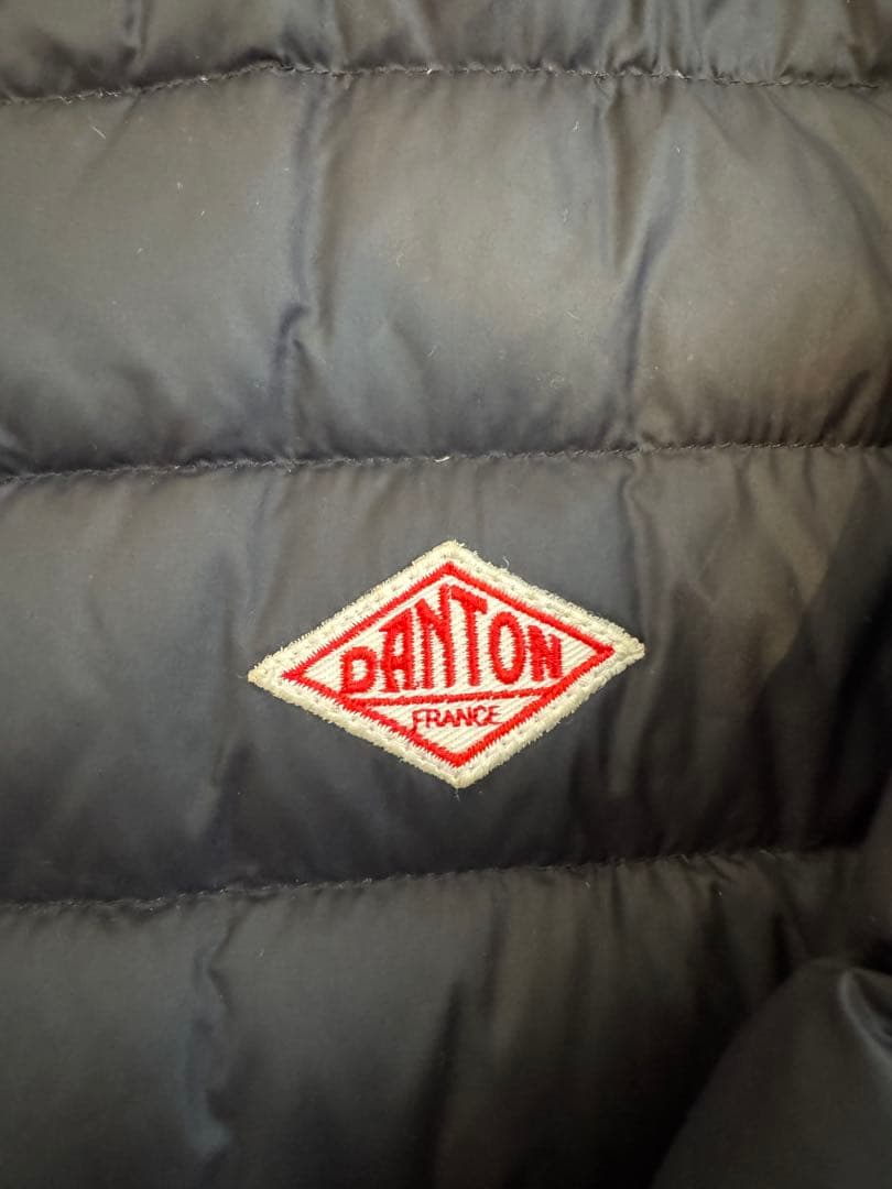 ダントン　インナーダウンジャケット　ブラック　36