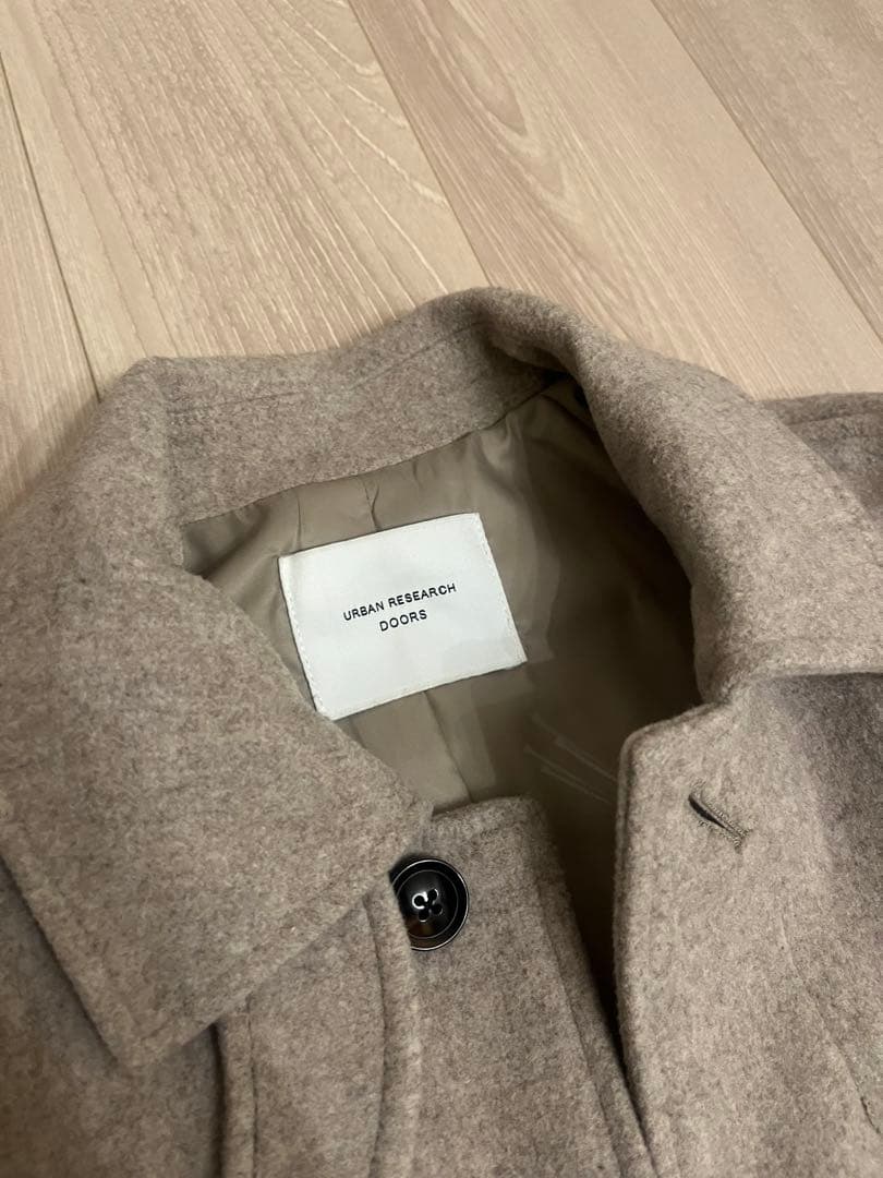 URBAN RESEARCH DOORS ベージュロングコート