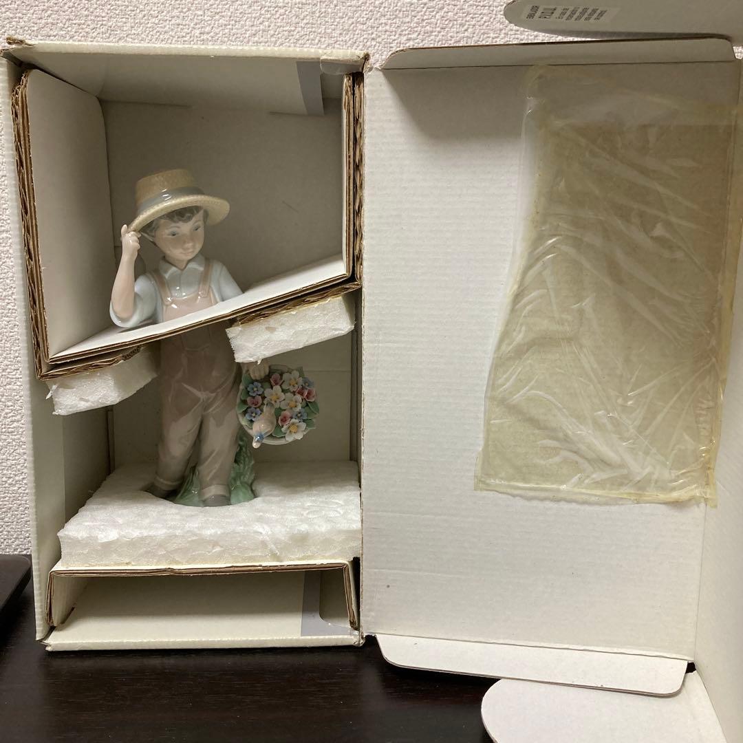 LLADRO リヤドロ No.6824『楽しいお友達』