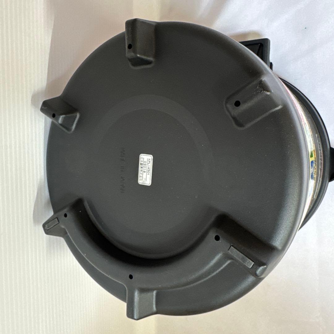 サーモス　シャトルシェフ　真空保温調理器　ブラック　KPL-4501 4.5ℓ