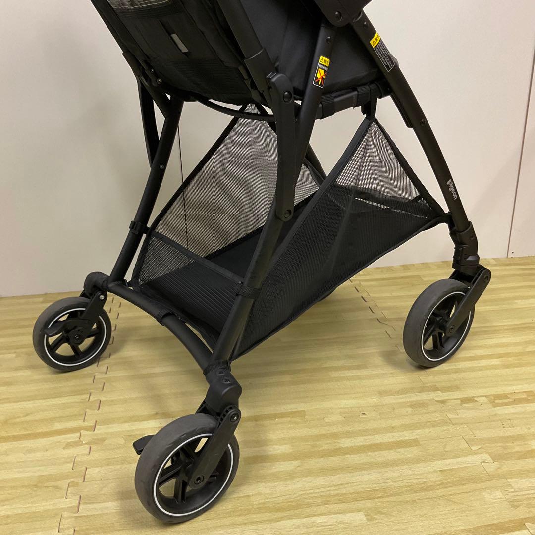 綺麗！Pigeon 超軽量ベビーカー Bingle ビングル BB1 グレー