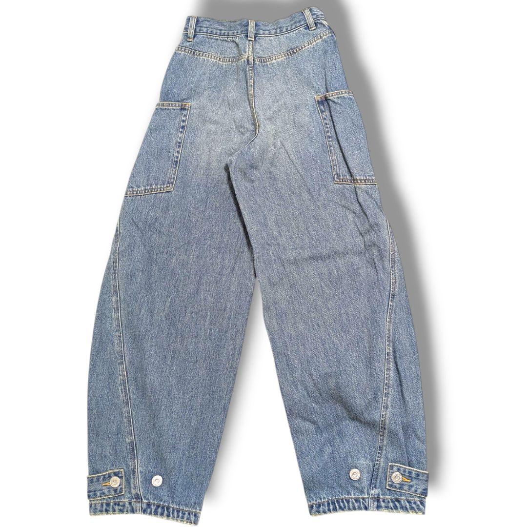 美品■マウジー コクーン ストレートNARROWED HEM 0サイズ S相当