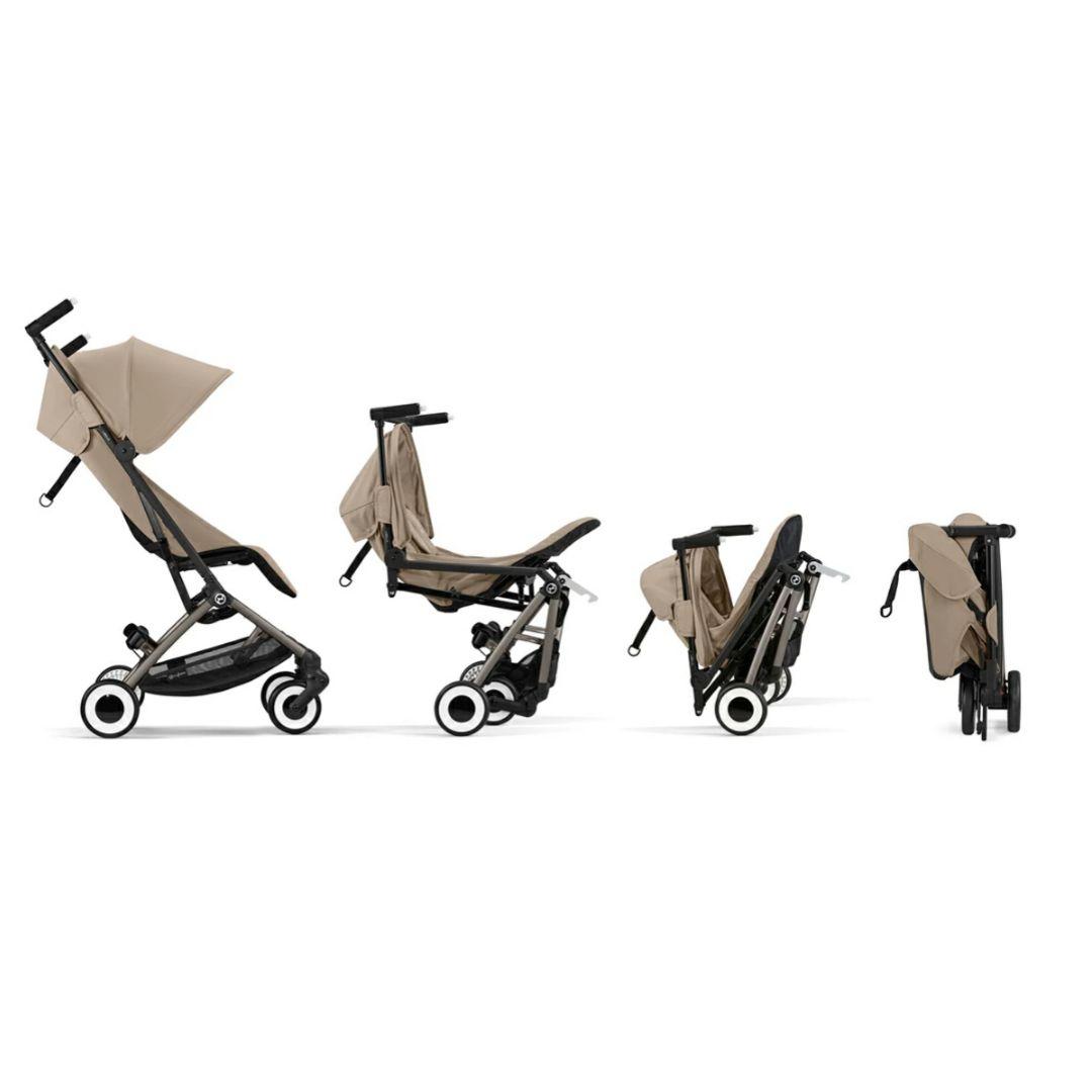 【2024年モデル】サイベックス　リベル　ベビーカー　マジックブラック　正規品