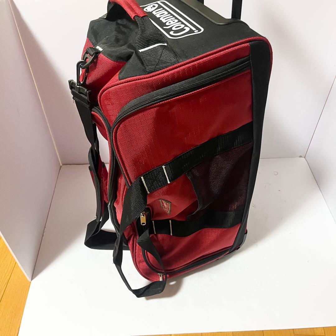 Coleman 3WAYボストンキャリーバッグ 大容量70赤 ショルダーバッグ