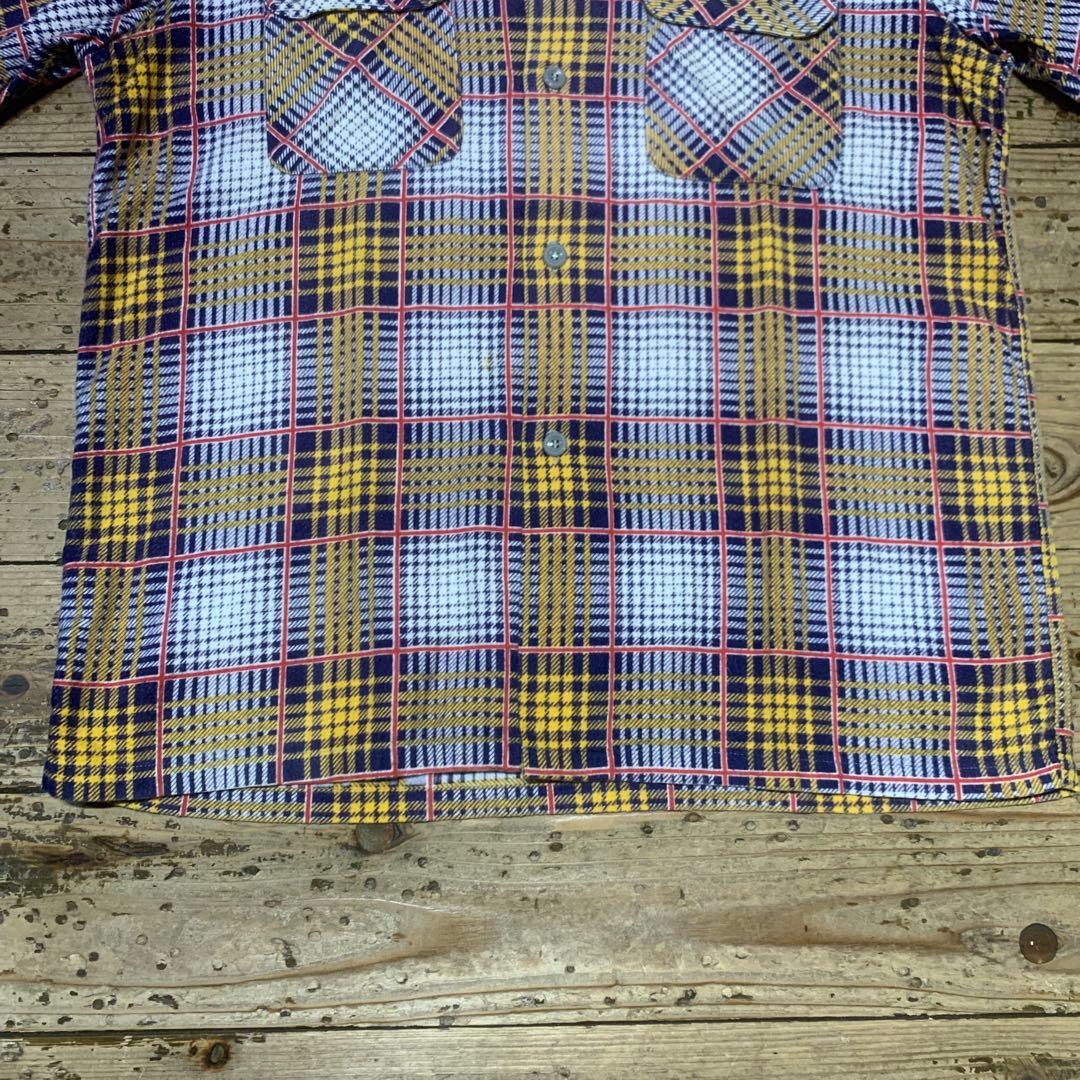 T*H様 50s YANKSHIRE プリントネルシャツ bigyank 開襟シ