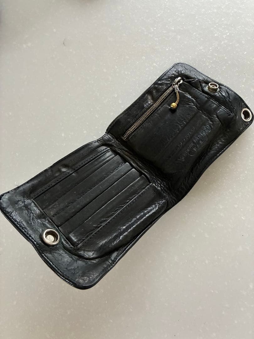 怪*ド様 クロムハーツ　二つ折り財布