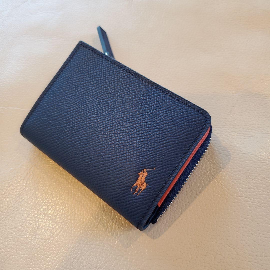 Polo Ralph Lauren ケース ネイビーオレンジP-CP624