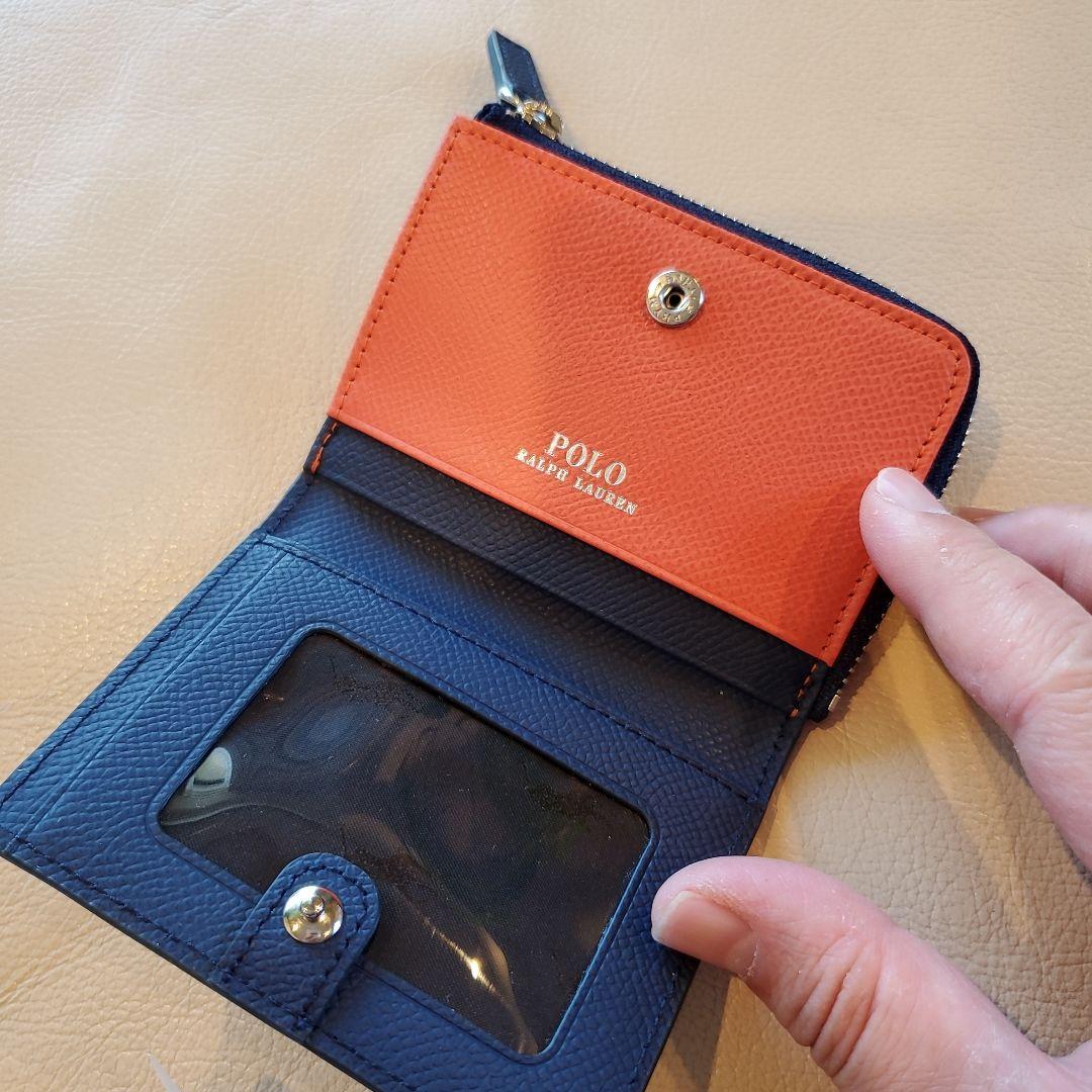 Polo Ralph Lauren ケース ネイビーオレンジP-CP624