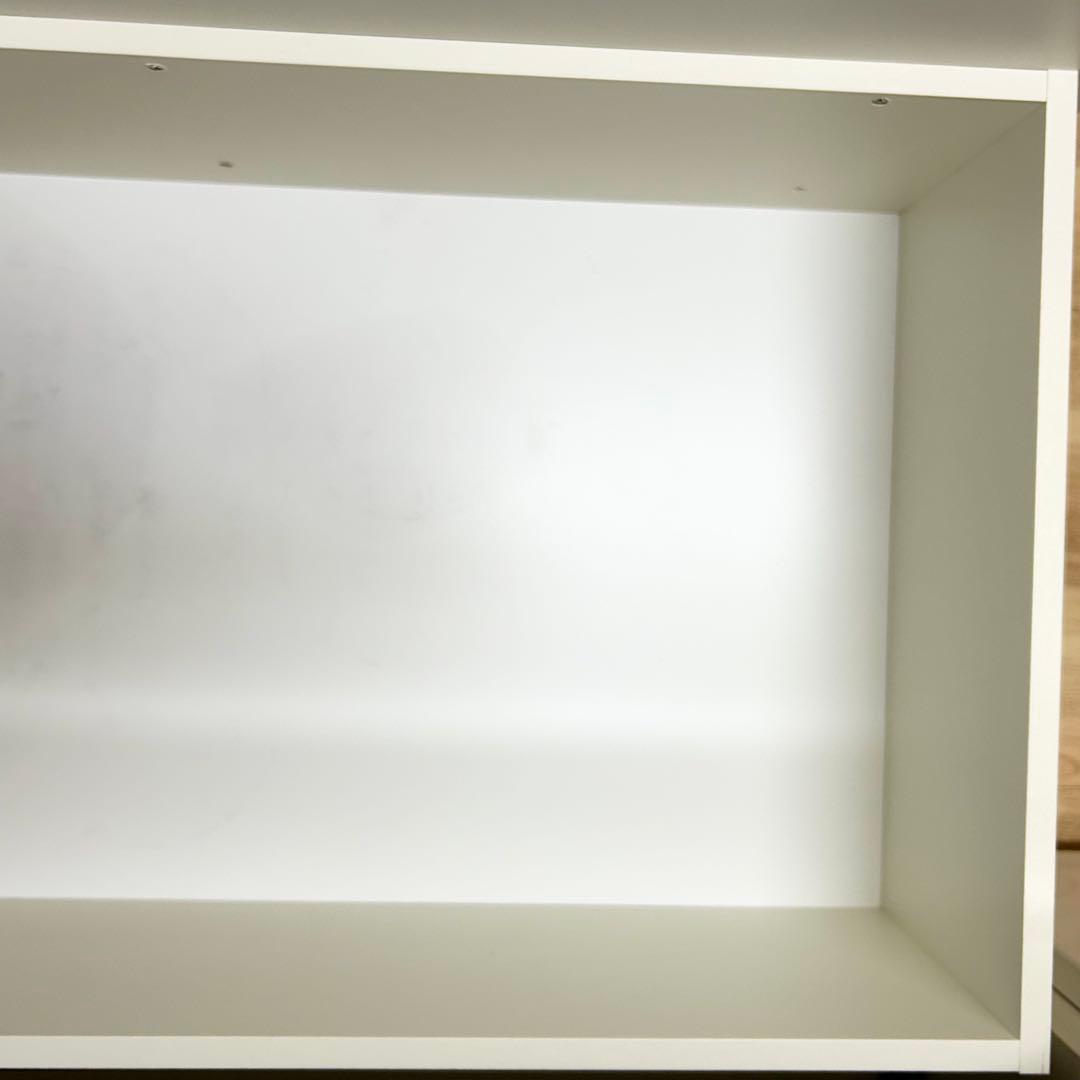 【ゆうちゃんさん専用】美品 松田家具 ホワイト食器棚 カップボード 幅117