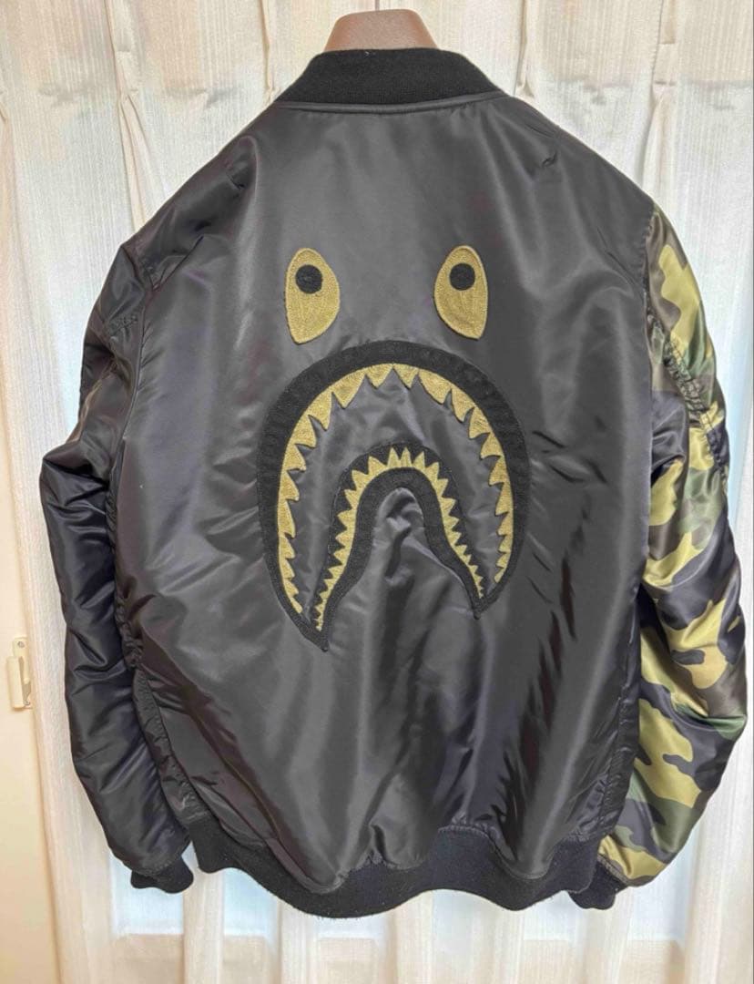 BAPEXUNDEFEATED MA-1 キャップセット