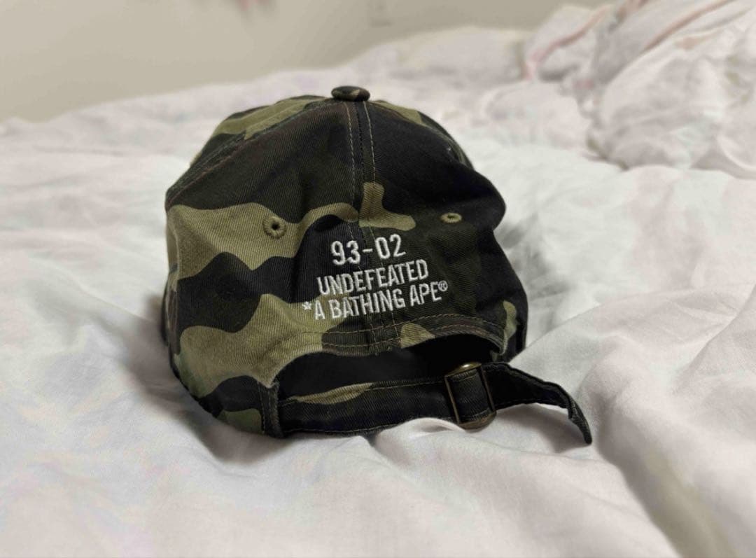 BAPEXUNDEFEATED MA-1 キャップセット