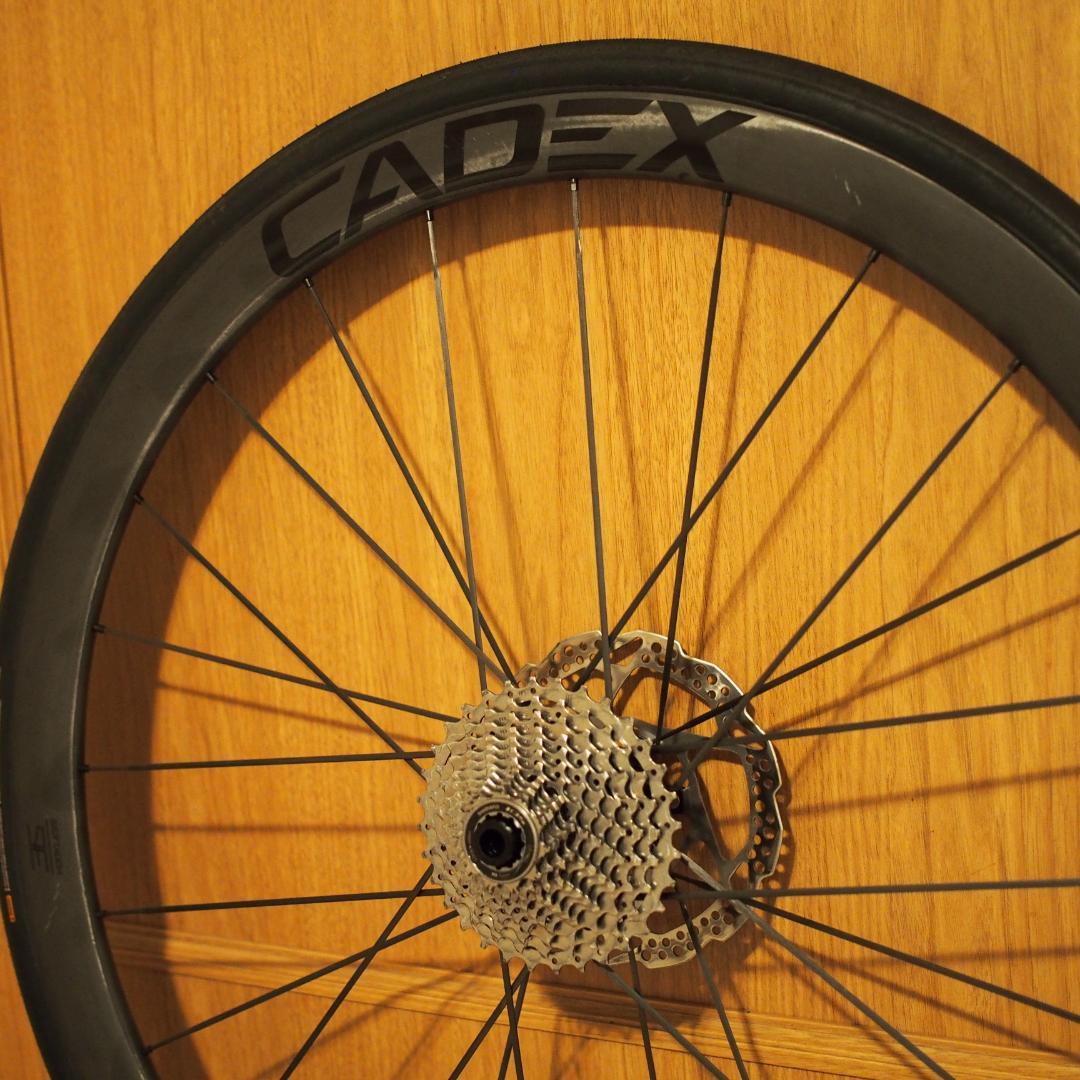 CADEX 36 ディスク チューブレス シマノ カーボンホイール 11/12t