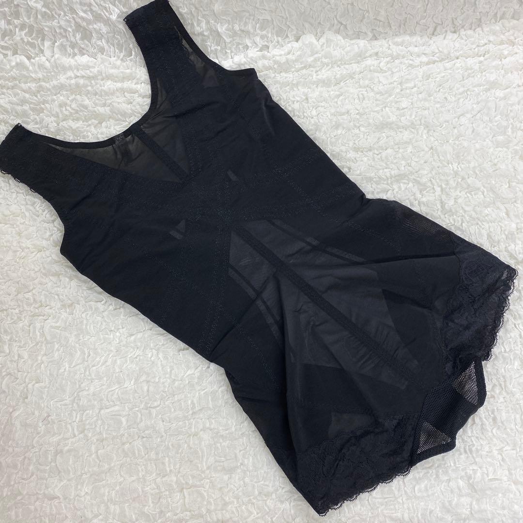 新品 ララ グラントイーワンズ 補正下着 ボディスーツ 85LL LALA 黒白