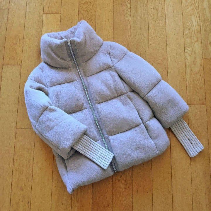 限定sale!＊HERNO＊エコファーダウンジャケット・くすみピンク・40＊