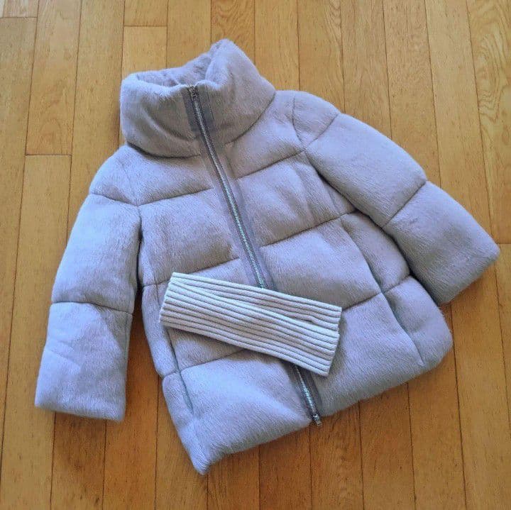 限定sale!＊HERNO＊エコファーダウンジャケット・くすみピンク・40＊